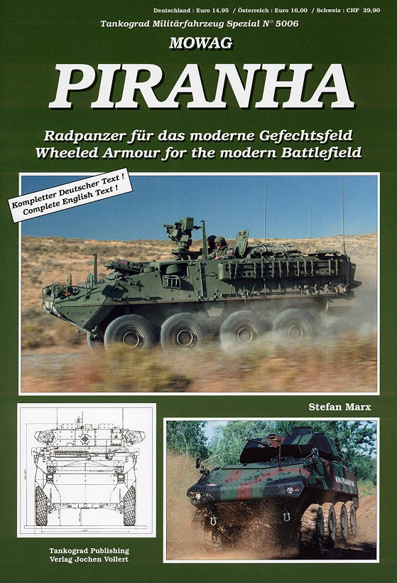 MOWAG PIRANHA TANKOGRAD Publishing Verlag Jochen Vollert