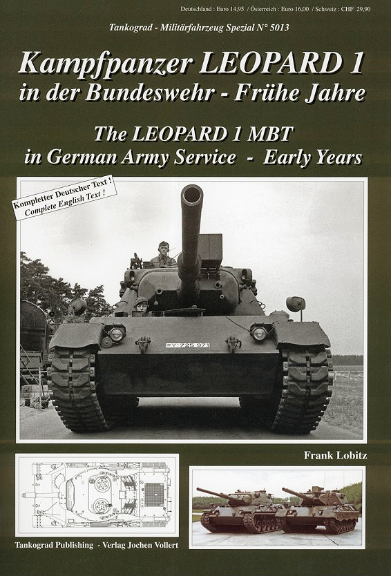 lidenskab Magnetisk tidevand Leopard 1 MBT in German Army Service - Early Years - TANKOGRAD Publishing -  Verlag Jochen Vollert - Militärfahrzeug